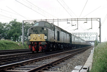 Diesel-electric train  1964.