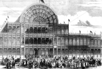 Crystal Palace  Hyde Park  London  1851.