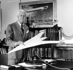 Sir Barnes Neville Wallis  aeronautical designer and inventor  1965.