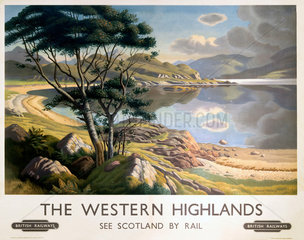 'Western Highlands'  BR poster  1950.