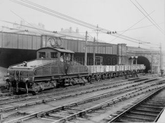 North Eastern Railway electric locomotive  c 1910.