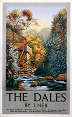'The Dales'  LNER poster  c 1930s.