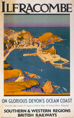 'Ilfracombe - on Glorious Devon's Ocean Coast’  BR poster  1948.