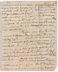Draft letter to the Liverpool & Manchester Railway Board by Hackworth  1829.