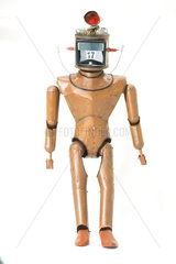 Robot puppet from 'Thunderbirds'  c 1965.