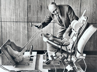Robot test dummy  Ford Motor Company  c 1950s.
