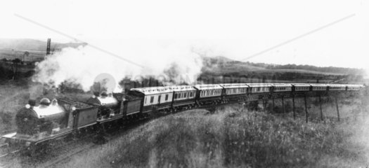 The Caledonian Railway Royal Train curves