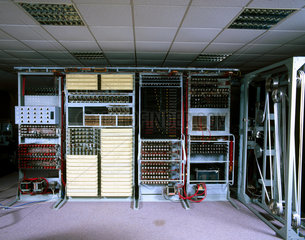 Re-creation of the 'Colossus' mark II computer  Bletchley Park  1997.
