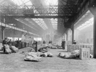 Oldham Road goods depot  Manchester  23 April 1924.