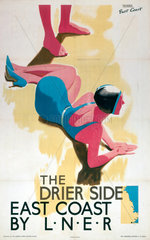 'The Drier Side’  LNER poster  1923-1947.