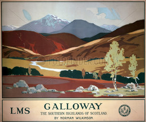 'Galloway’  LMS poster  1927.