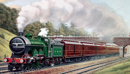 Great Northern Railway East Coast Express  c 1906.