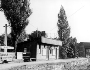Llanymynech Junction  Shropshire  c 1930s.