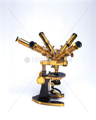 Thury's multi-ocular microscope  c 1885.