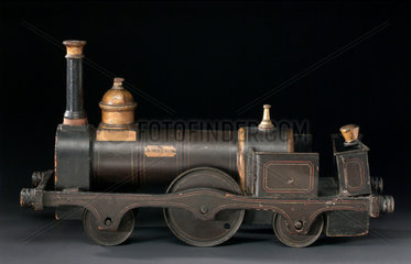 Model locomotive  2-2-2 locomotive No 1 ‘A Watkin’  c 1866.