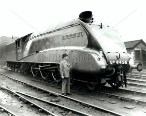 Sir H Nigel Gresley  railway engineer  March 1938.