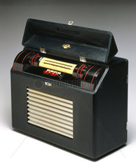 Marconiphone 895 portable radio receiver  1940.