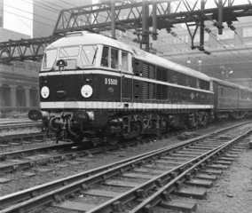 Electric locomotive  1957