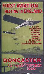 'First Aviation Meeting in England'  Doncaster  1909.