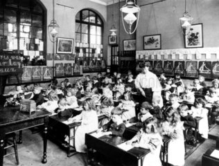 Classroom scene  1906.