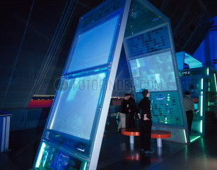 The 'Watch' installation  Digitopolis  Science Museum  London  2001.