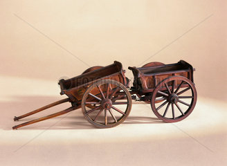 Four wheeled wagon  1751.