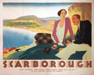 'Scarborough'  LNER poster  1932.