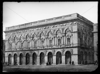 Manchester Free Trade Hall  c.1855.