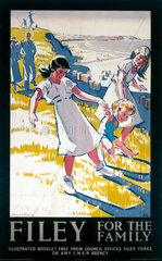 'Filey for the Family'  LNER poster  1931.