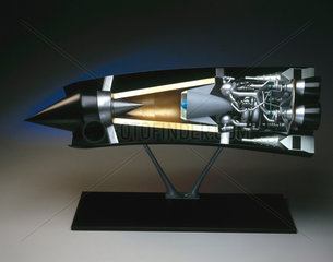 SABRE engine designed for Skylon spaceplane  1990s.