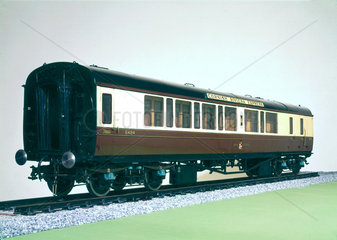 'Cornish Riviera Express' railway carriage  1936.