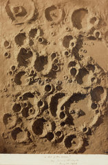 Photograph of lunar craters  10 June 1858.