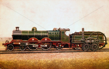 South Eastern and Chatham Railway steam rai
