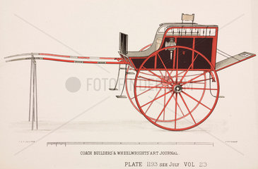 Trap or cart  c 1903.