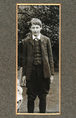 George Paget Thomson as a young man  c 1909.