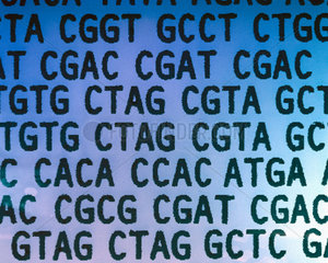 Detail of DNA exhibit  Science Museum  London.