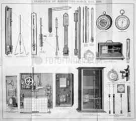 ‘Exhibition of Barometers  March 16-17  1886’.