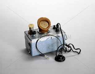 Pye Walkie-phone radio transmitter/receiver  c 1953.