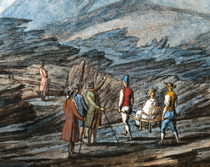 The Atrio di Cavallo valley  Kingdom of Naples  c 1770.