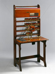 Jones 50-line switchboard  1879.