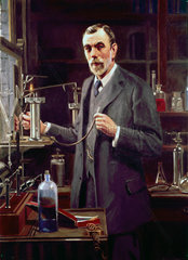 Sir William Ramsay  Scottish chemist  1913.