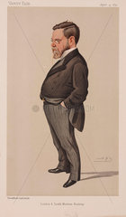 Sir Charles Scotter  English railway manager  1891.