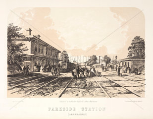 Parkside Station  Merseyside  1848.