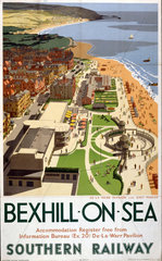 ‘Bexhill-on-Sea’  SR poster  1947.