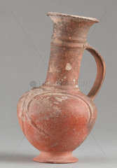 Pottery ring ware jug  Cyprus  1600-1400 BC.