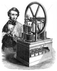 Hjorth’s electromagnetic machine  1849.