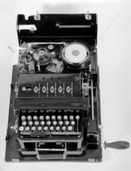 Portable British Typex machine  c 1930s.