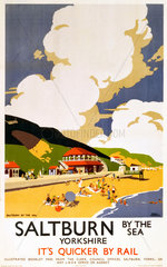 ‘Saltburn-by-the-Sea’  LNER poster  1923-1947.