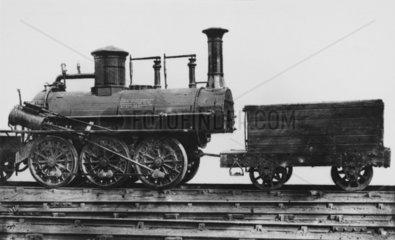 Stockton & Darlington railway 0-6-0 locomotive.
