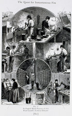 'An English Match Factory of 1870'.